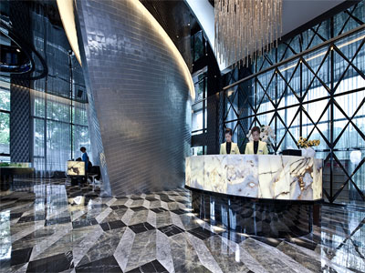 室內(nèi)裝修效果圖-辦公大廳